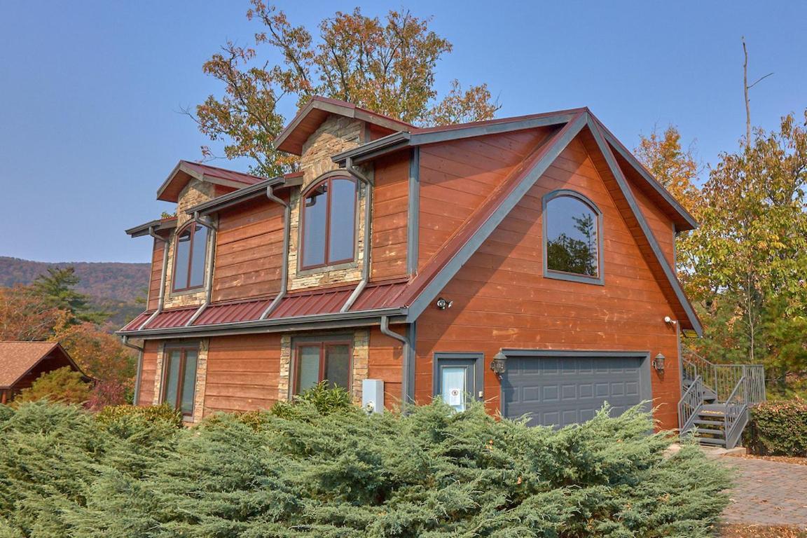 Journey'S End, 5 Bedrooms, Sleeps 12, Private Outdoor Pool, Theater, Sauna Sevierville Exteriör bild