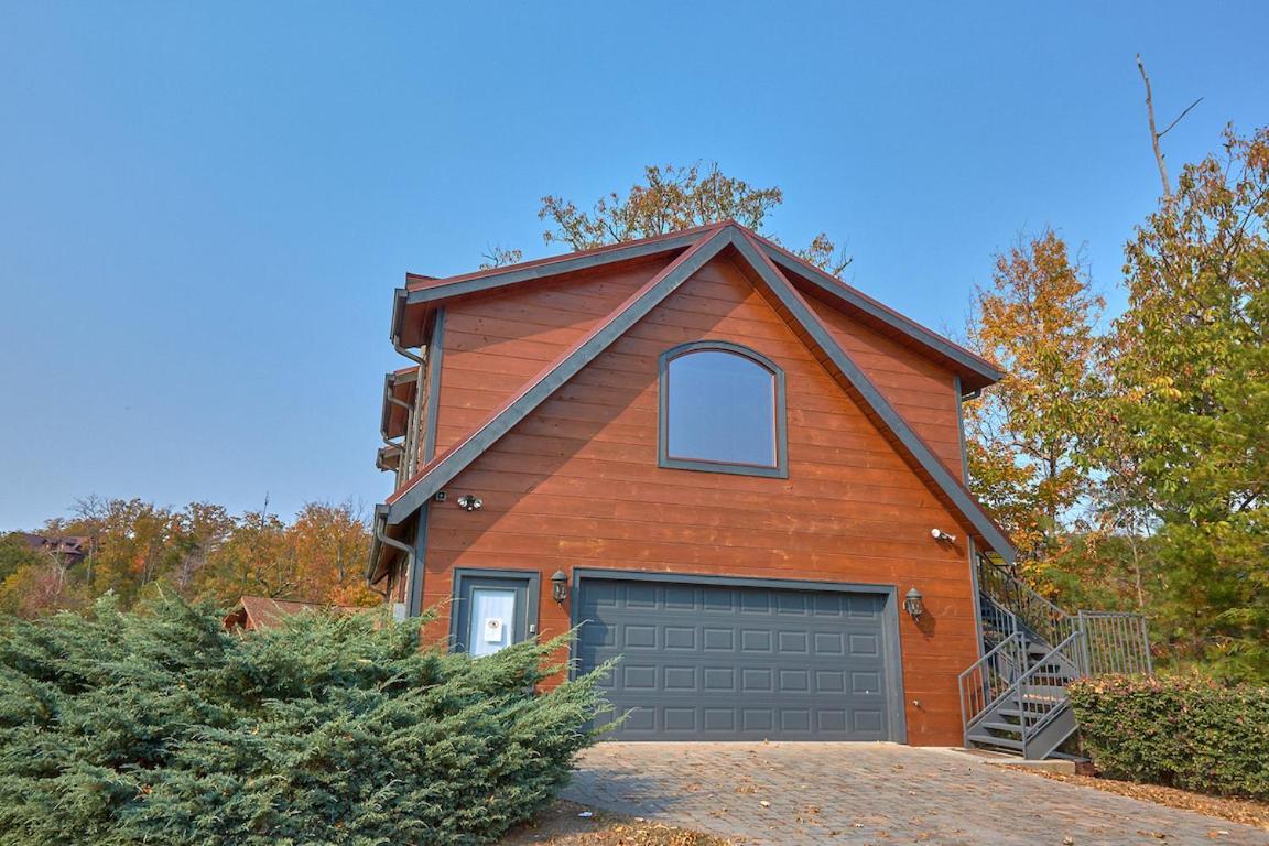 Journey'S End, 5 Bedrooms, Sleeps 12, Private Outdoor Pool, Theater, Sauna Sevierville Exteriör bild