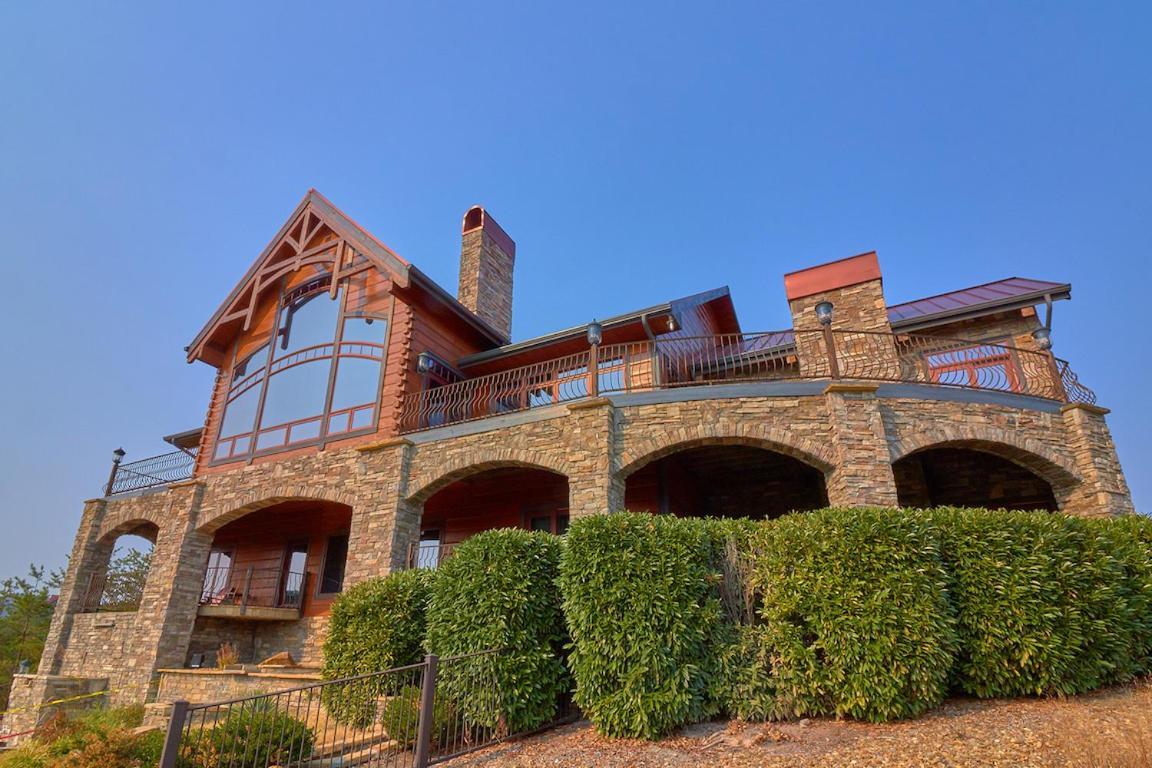 Journey'S End, 5 Bedrooms, Sleeps 12, Private Outdoor Pool, Theater, Sauna Sevierville Exteriör bild